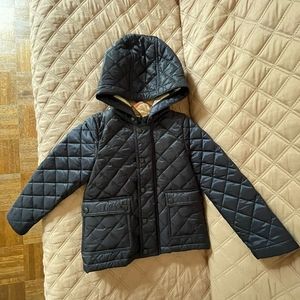 Burberry 3T 100cm Navy Quilted Jacket